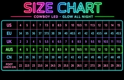 Cowboy LED boots